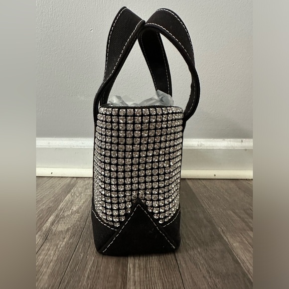ALEXANDER WANG Mini Cruiser Crystal-Embellished Tote Bag - Picture 5 of 12